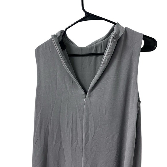 August 1 Eight women's Elegant Gray Sleeveless Dress size medium - Picture 4 of 5